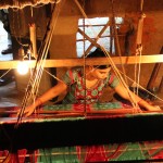 A woman weaber in Barpali