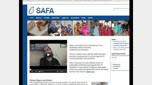 Safa : eNGO Caselet Series Safa : eNGO Caselet Series