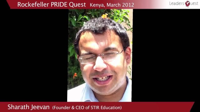 Sharath Jeevan : Leaders Quest Sharath Jeevan : Leaders Quest