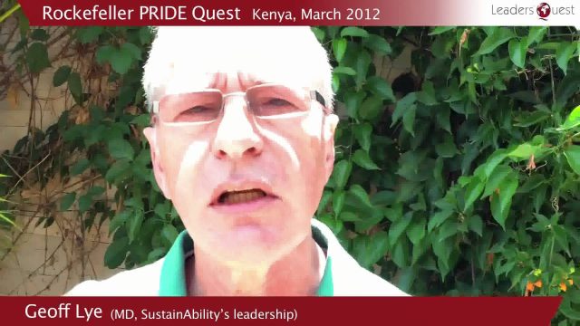 Geoff Lye : Leaders Quest Geoff Lye : Leaders Quest