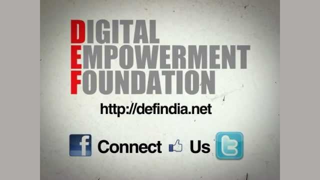 Introduction to Didital empowerment foundation 2011 Introduction to Didital empowerment foundation 2011