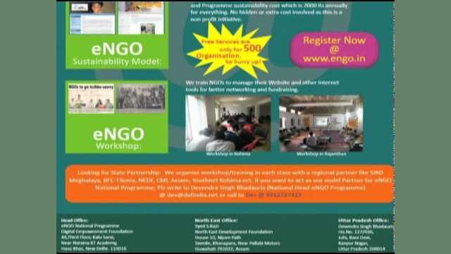 Introduction to eNGO Programme 2011 Introduction to eNGO Programme 2011